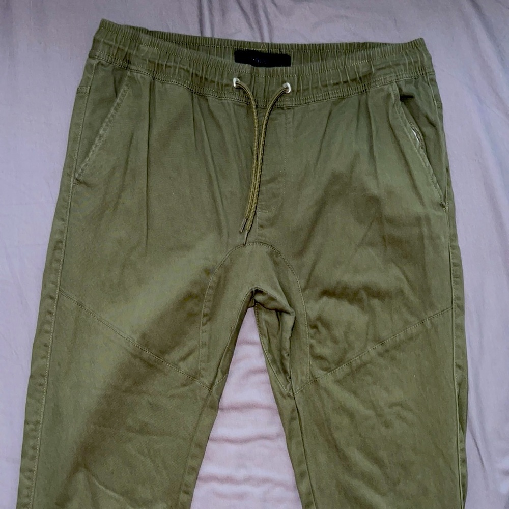 Green Joggers